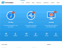 Tablet Screenshot of ej-technologies.com